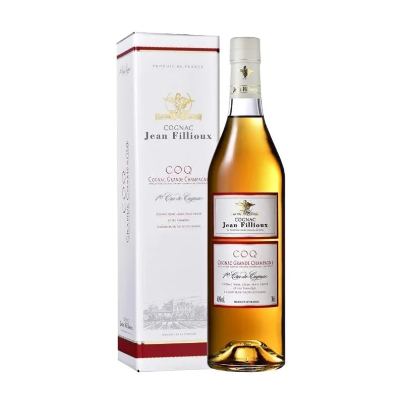JEAN FILLIOUX COGNAC ‘COQ’ GRANDE CHAMPAGNE 1ER CRU 3-4 YEARS 40% 700ML