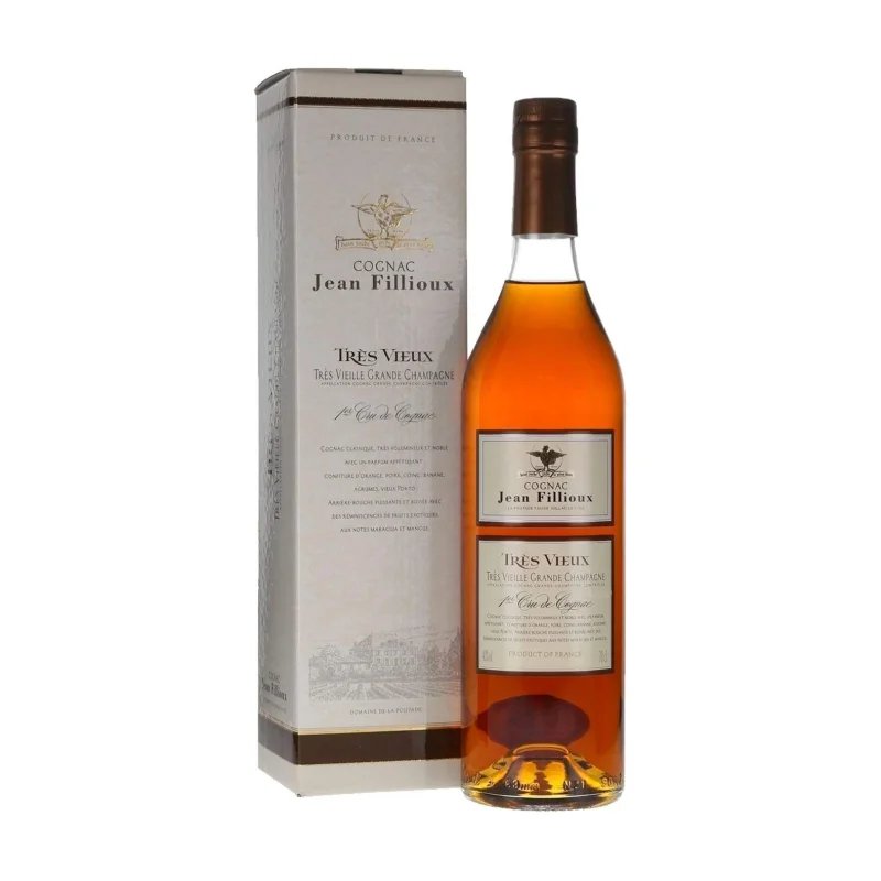 JEAN FILLIOUX COGNAC GC XO 25-30 YEARS TRES VIEUX 40% 700ML