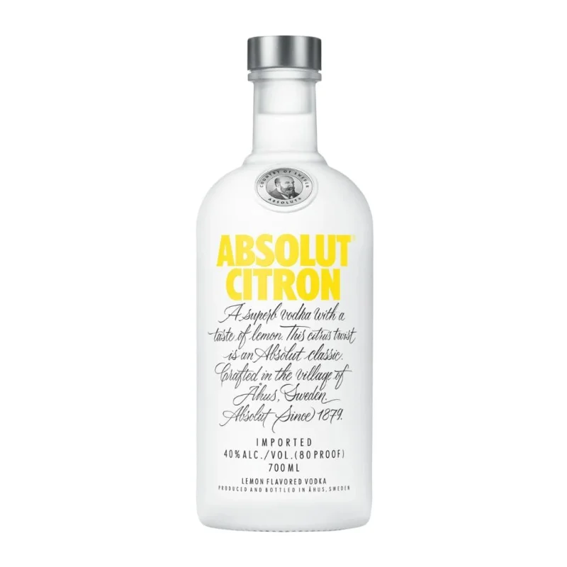 ABSOLUT VODKA CITRON 40% 700ML