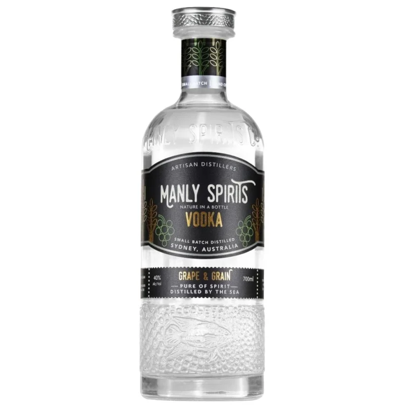 Manly Spirits Grape and Grain Vodka 40% 700ml