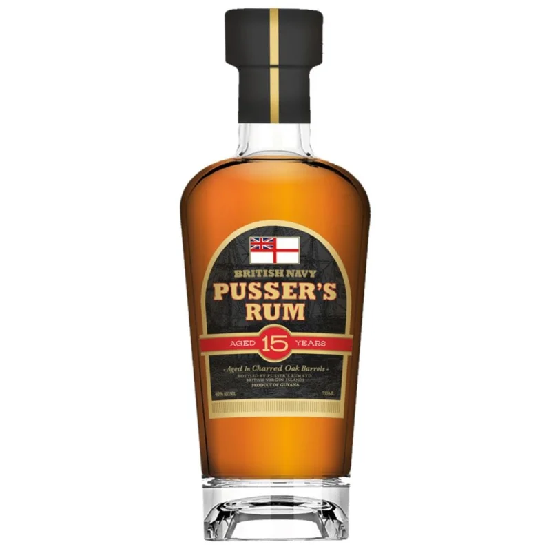PUSSER’S RUM NAVY 15 YEAR OLD RUM 40% 700ML