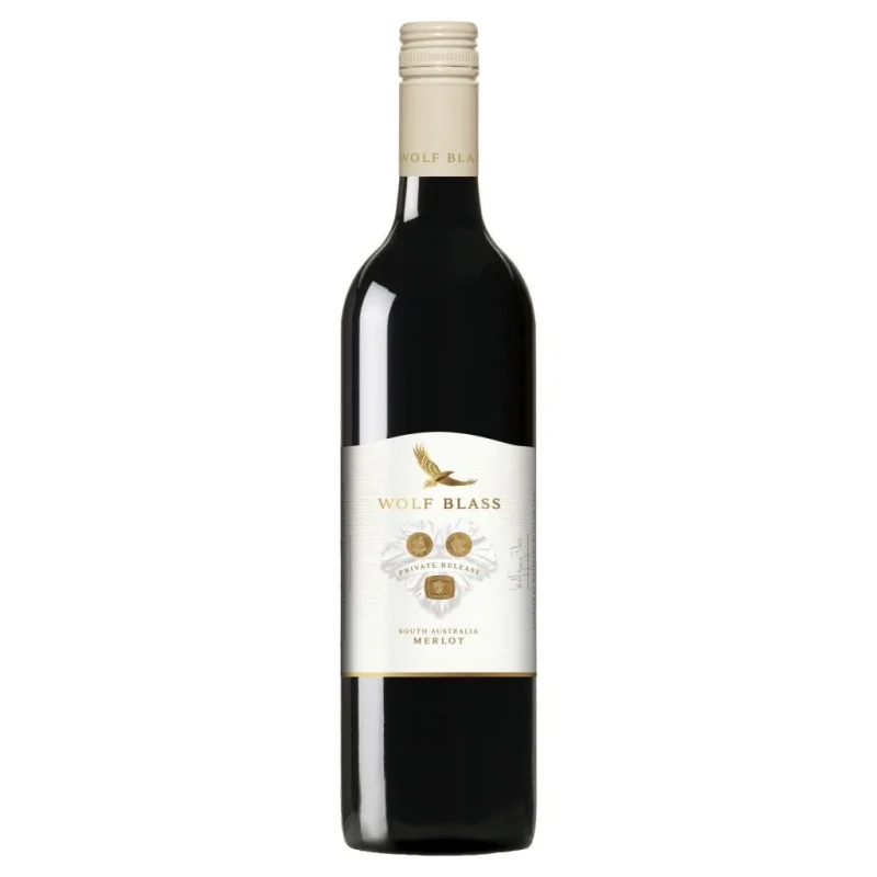 WOLF BLASS PRIVATE RELEASE MERLOT 6PACK 13.5% 750ML
