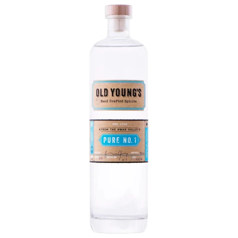 OLD YOUNG’S PURE NO 1 VODKA 40% 700ML