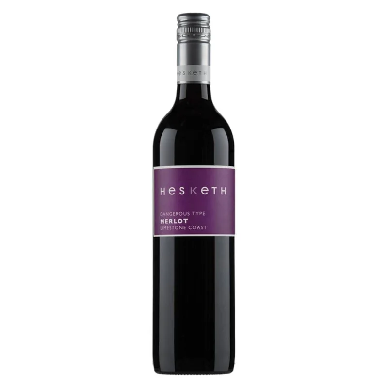Personalised Hesketh Dangerous Type Merlot 2023 14% 750ml
