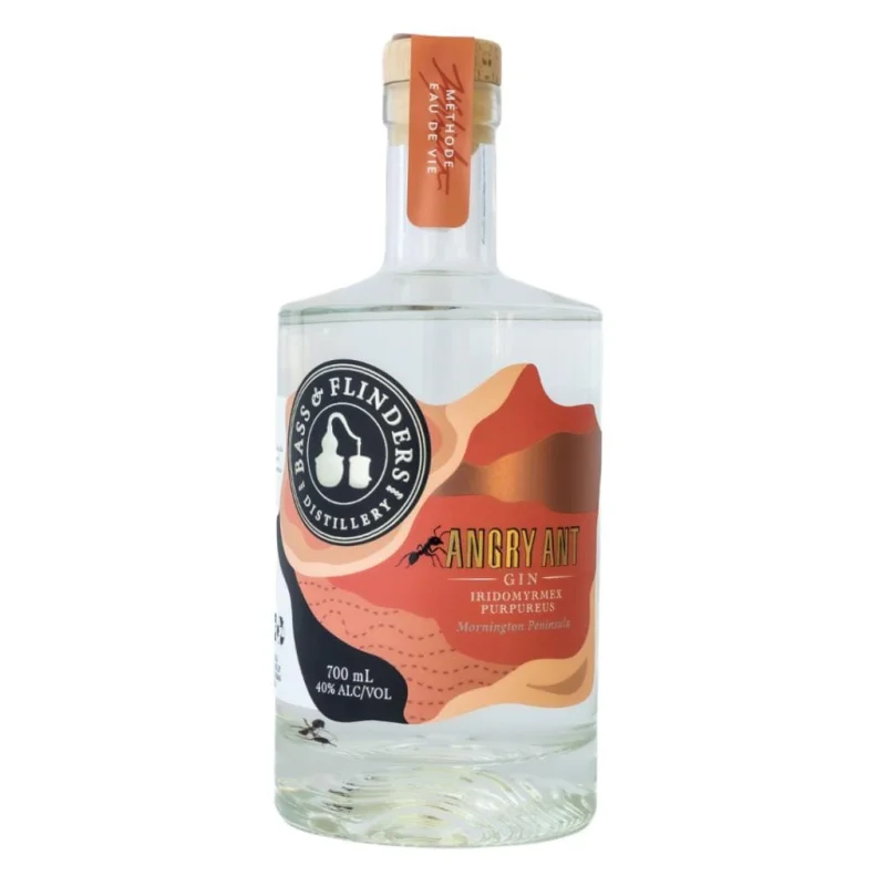 BASS AND FLINDERS ANGRY ANT GIN 40% 700ML