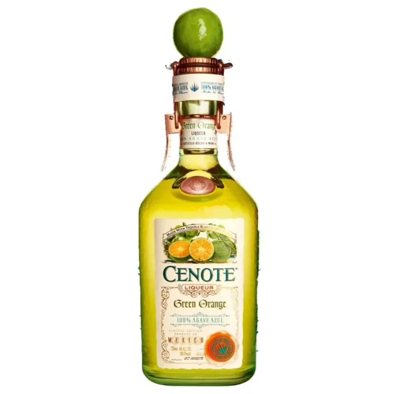 CENOTE TEQUILA GREEN ORANGE LIQUEUR 40% 700ML