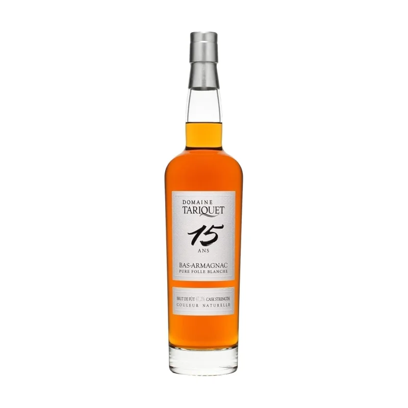 DOMAINE TARIQUET BAS ARMAGNAC FOLLE BLANCHE 15 YEARS 46.8% 700ML