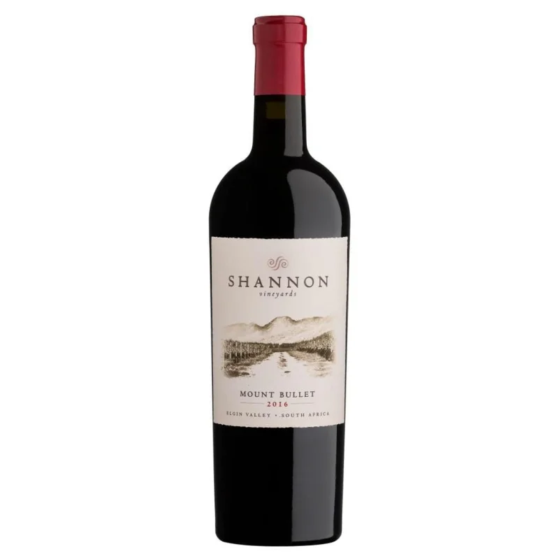 Personalised Shannon Vineyards Mount Bullet Merlot 14.5% 750ml