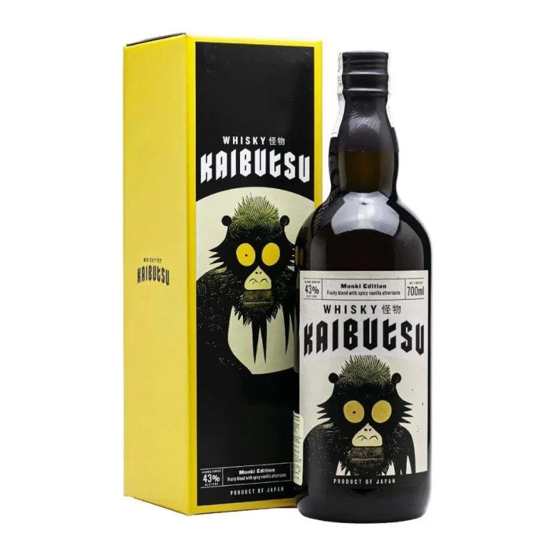 Personalised Kaibutsu Monki Japanese Whiskey 43% 700ml