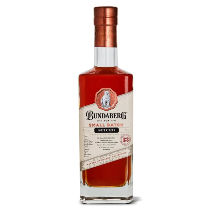 BUNDABERG SMALL BATCH SPICED RUM 40% 700ML