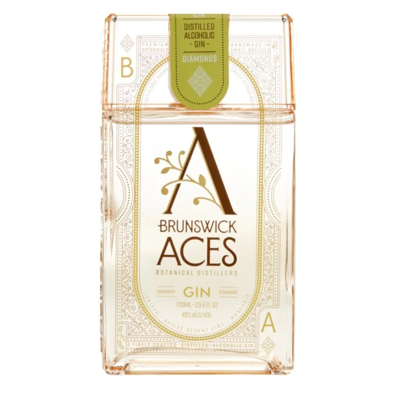 BRUNSWICK ACES DIAMONDS GIN 40% 700ML