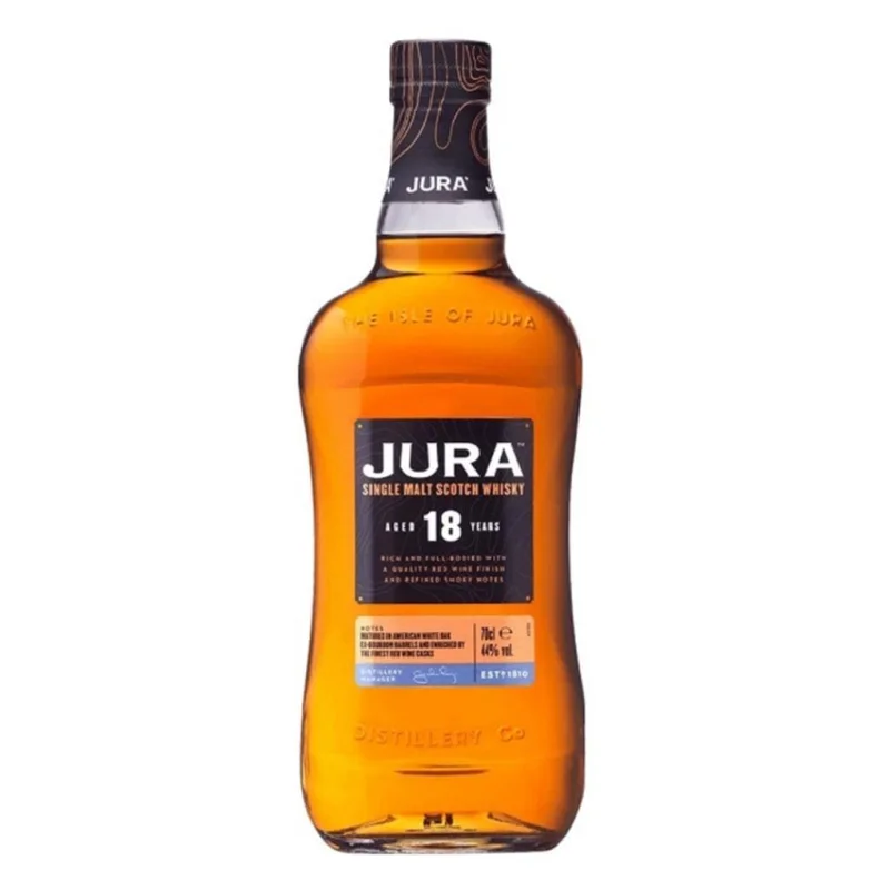 Isle Of Jura 18 Year Old Single Malt Scotch Whisky 44% 700ml
