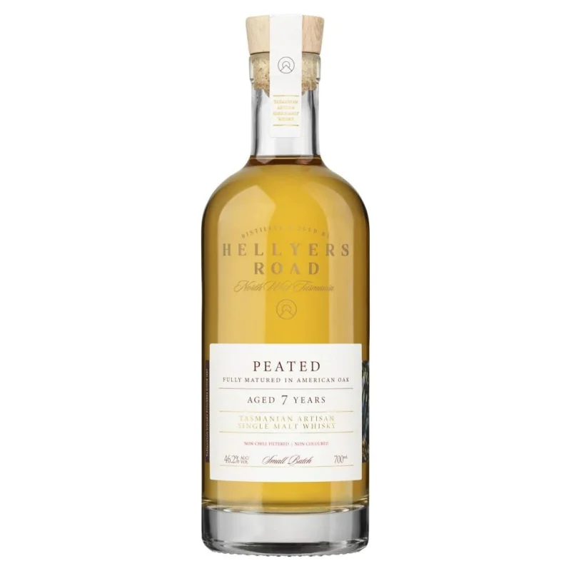 Hellyers Road 7 Year Old Peated Single Malt 46.2% 700ml