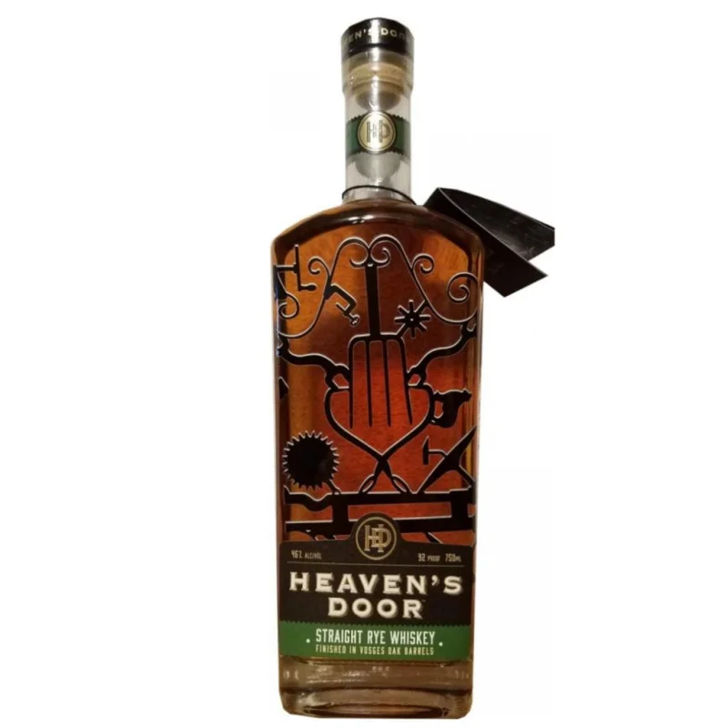 HEAVEN’S DOOR STRAIGHT RYE WHISKEY 43% 700ML