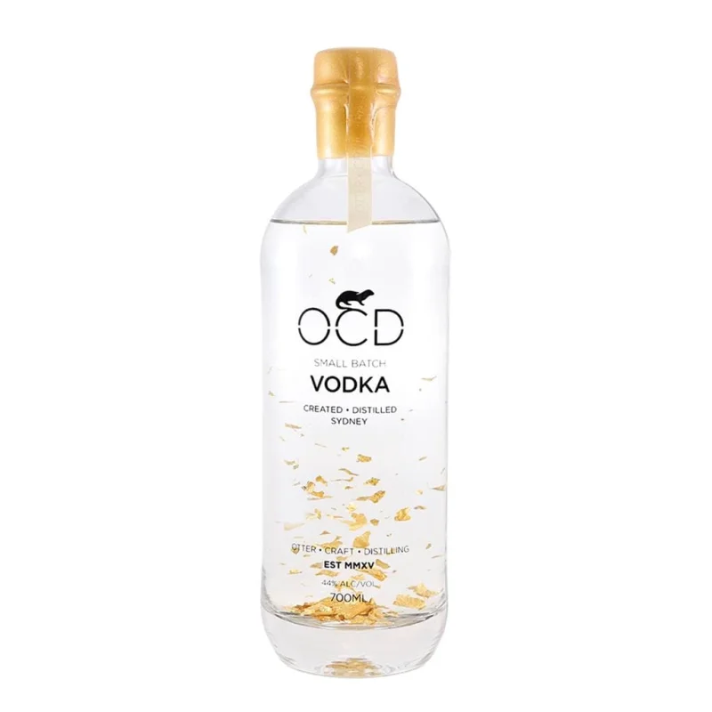 Ocd Gold Leaf Vodka 44% 700ml