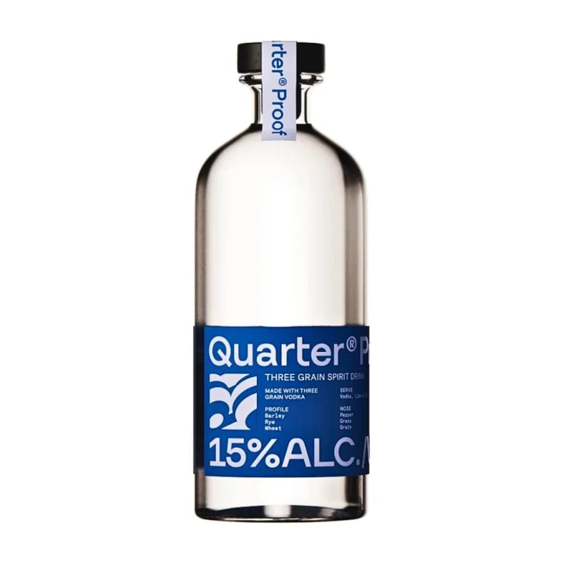 Quarter Proof Three Grain Vodka Spirit Drink 15% 700ml
