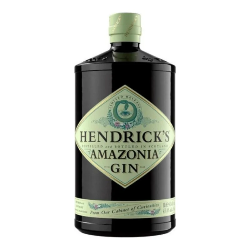 PERSONALISED HENDRICK’S AMAZONIA GIN 43.4% 1LT