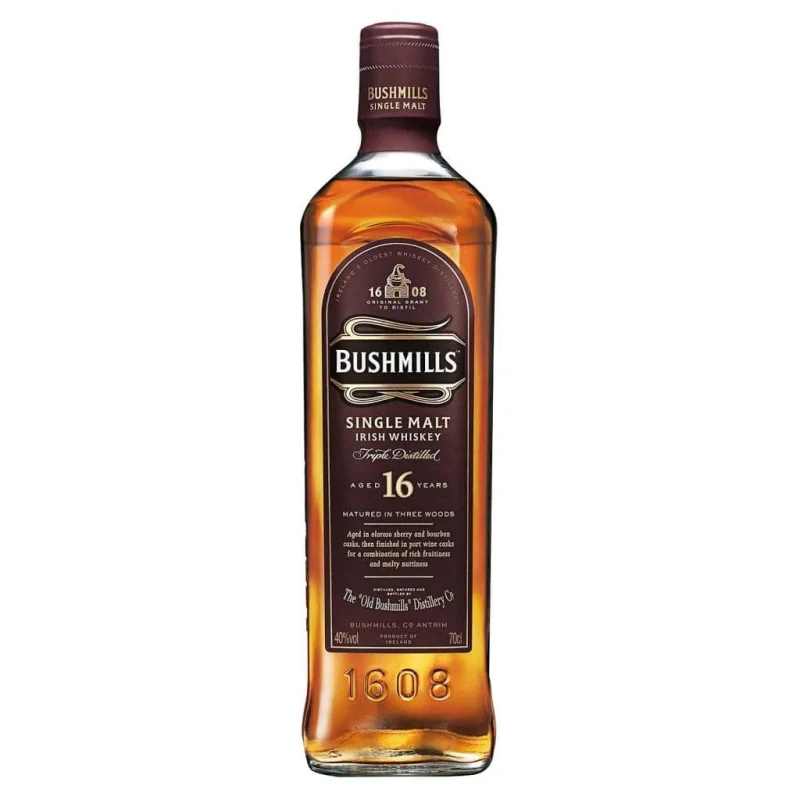 Bushmills 16YO Irish Whiskey 40% 700ml