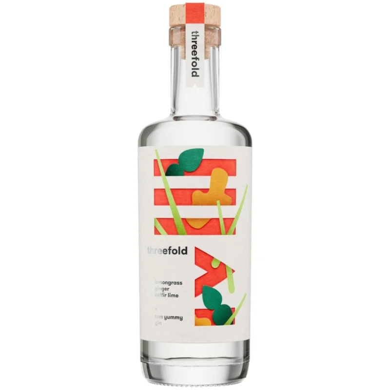 THREEFOLD TOM YUMMY GIN 45% 500ML