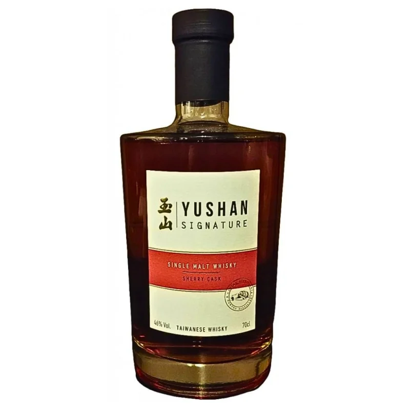 YUSHAN IMPORT SIGNATURE SHERRY CASK SINGLE MALT TAIWANESE WHISKY 46% 700ML