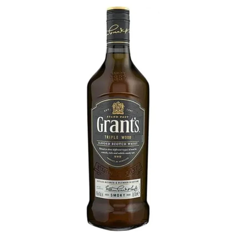Grants Triple Wood Smoky Scotch Whisky 40% 700ml