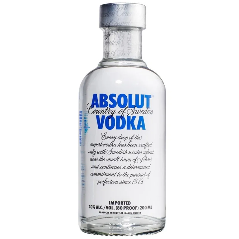 ABSOLUT VODKA 40% 200ML