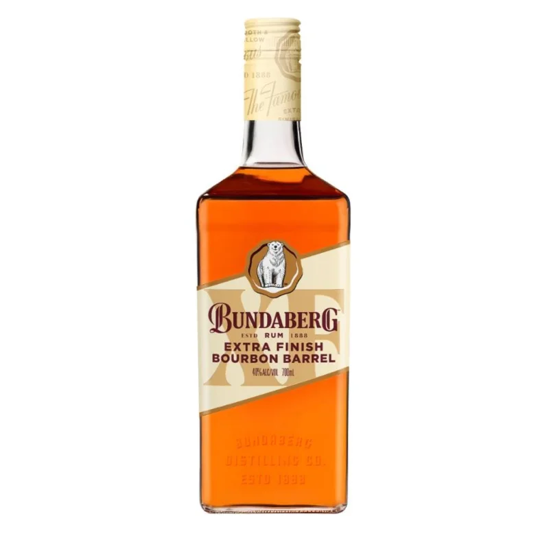 Personalised Bundaberg Extra Finish Bourbon Barrel Rum 40% 700ml
