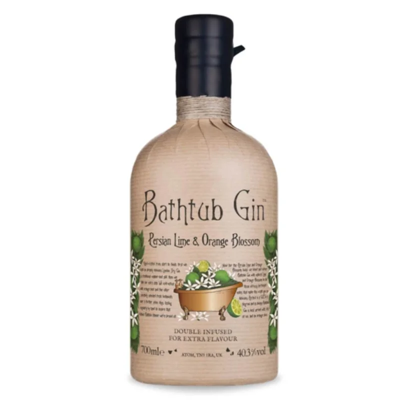 Ableforths Bathtub Gin – Persian Lime & Orange Blossom 40.3% 700ml