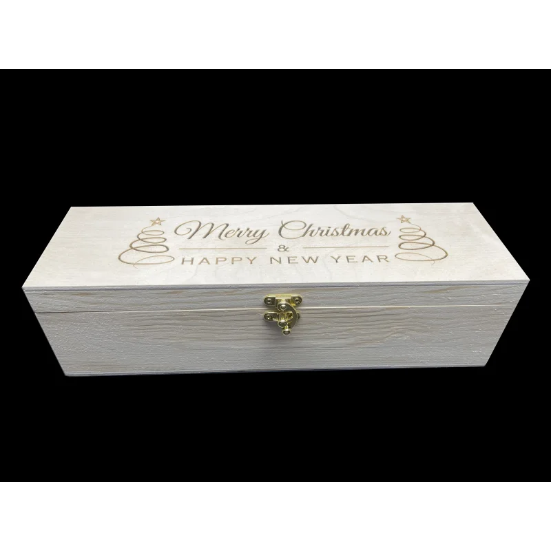 Christmas Edition Personalised Wine Box