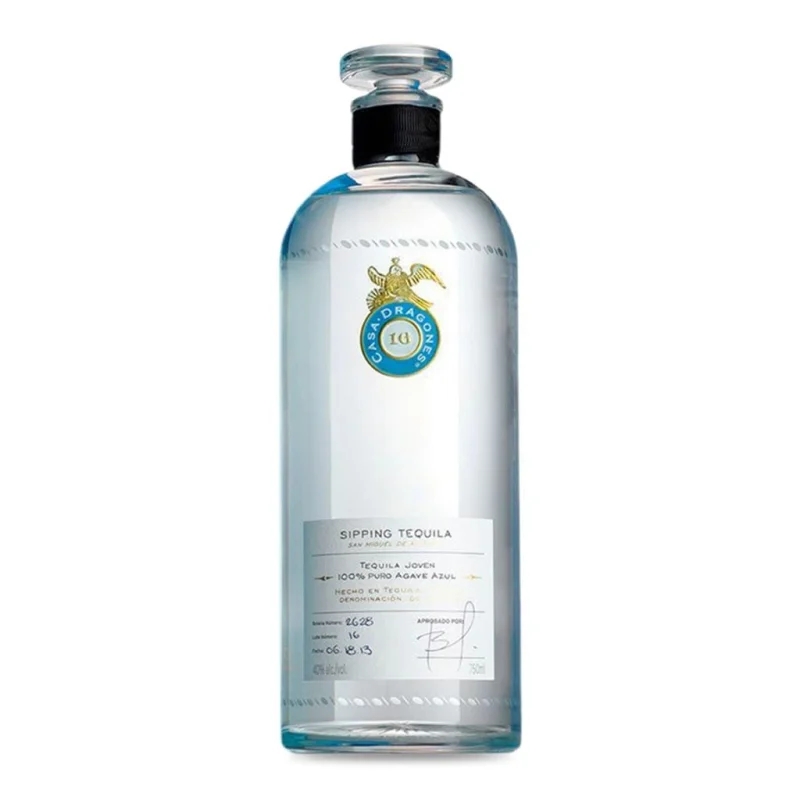 CASA DRAGONES TEQUILA TEQUILA JOVEN 80 GB 40% 750ML