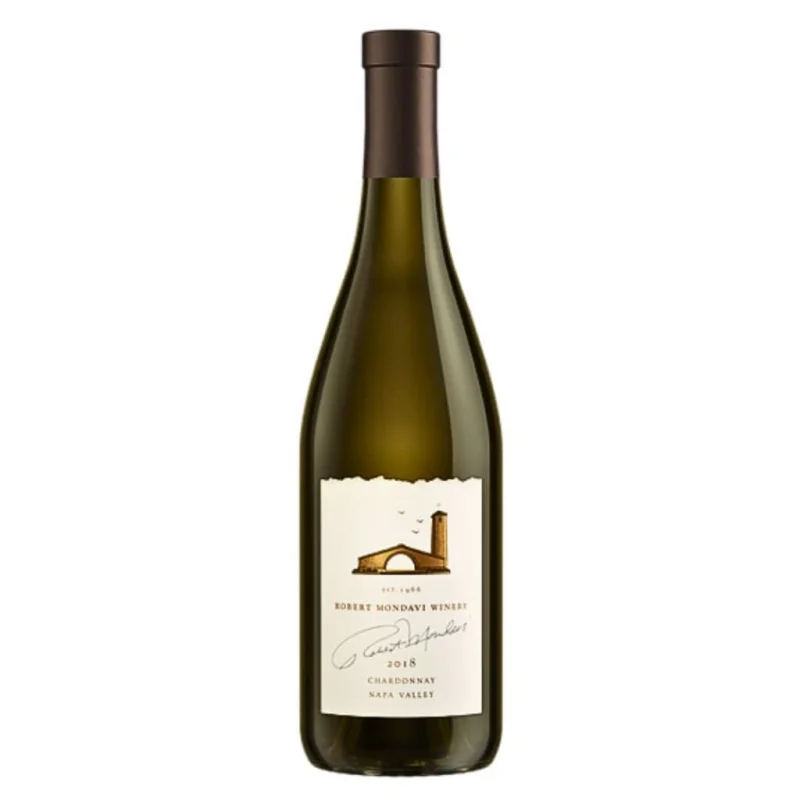 PERSONALISED ROBERT MONDAVI NAPA CHARDONNAY 2022 13.5% 750ML