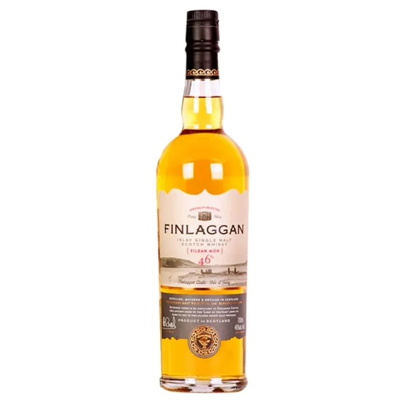 PERSONALISED FINLAGGAN EILEAN MOR SINGLE MALT SCOTCH WHISKY 46% 700ML