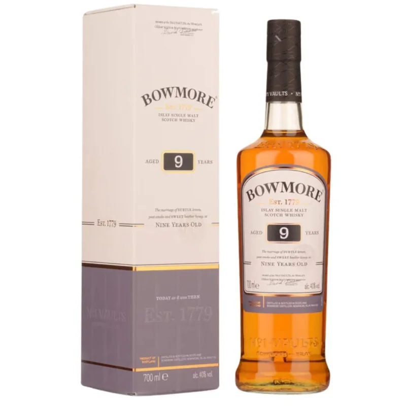 Bowmore 9 Year Old Single Malt Scotch Whisky 40% 700ml