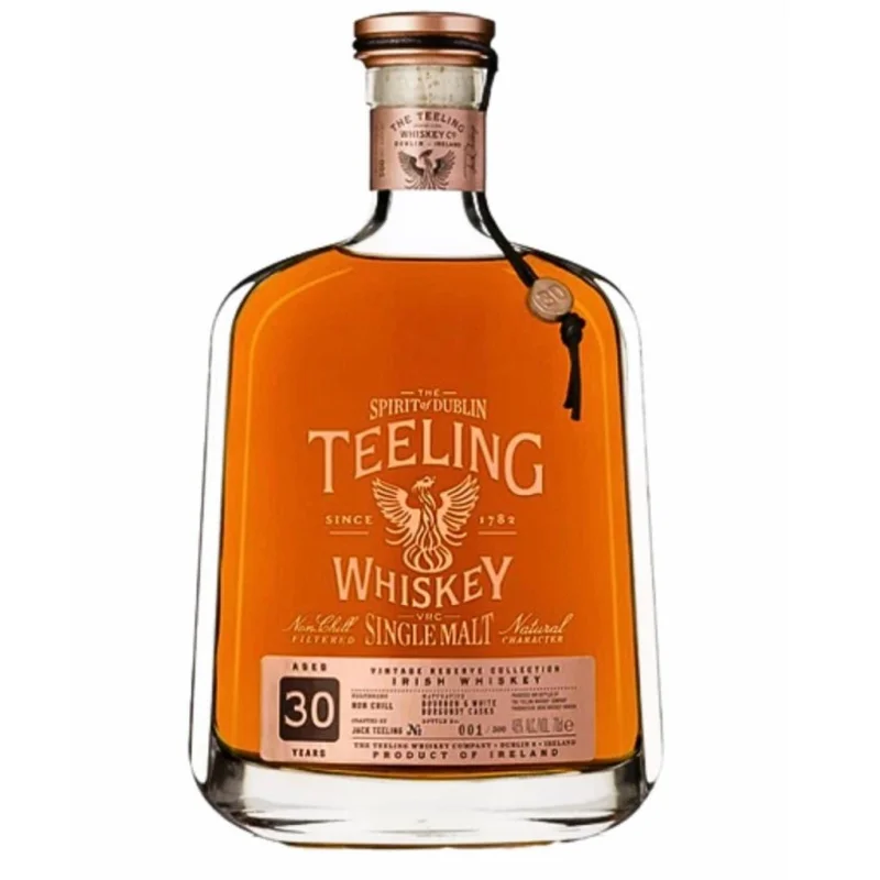 Teeling 30yo Vintage Reserve Single Malt Irish Whiskey 46% 700ml