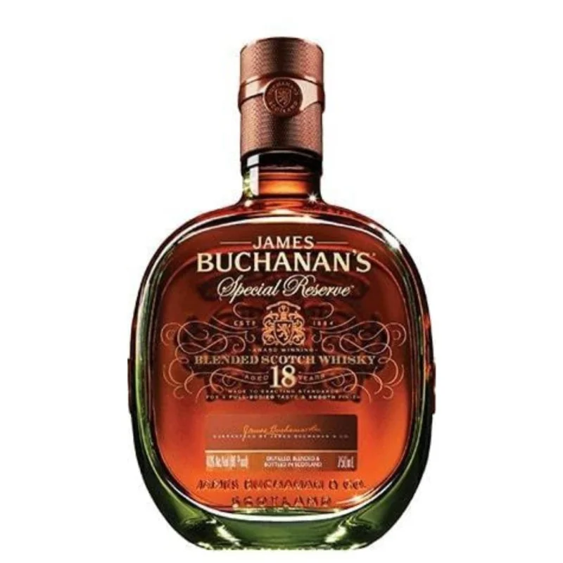 BUCHANANS 18 YEAR OLD SPECIAL RESERVE SCOTCH WHISKY 40% 750ML