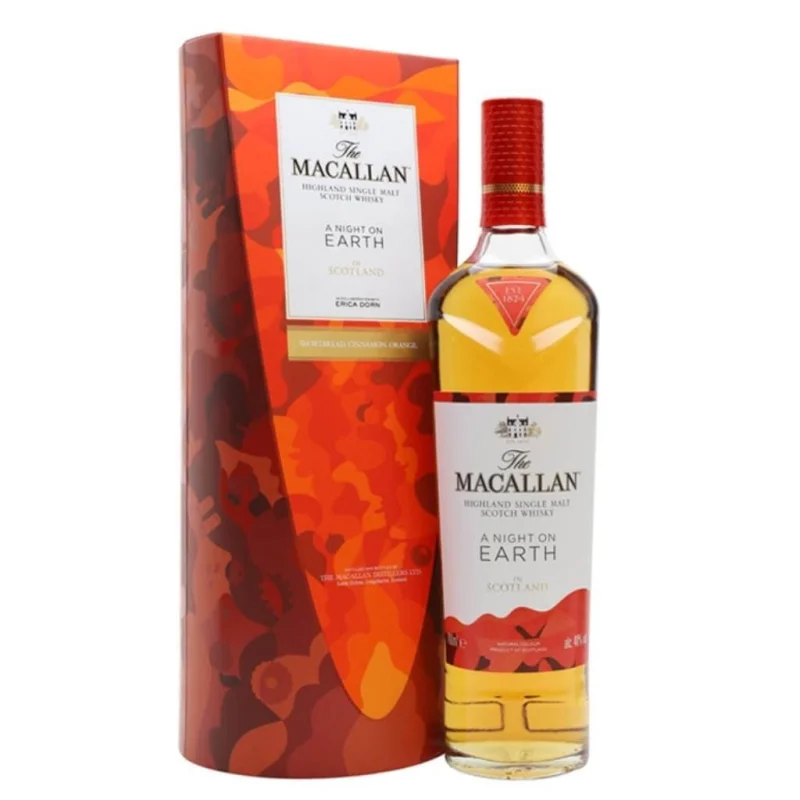 THE MACALLAN A NIGHT ON EARTH SINGLE MALT WHISKY 40% 700ML