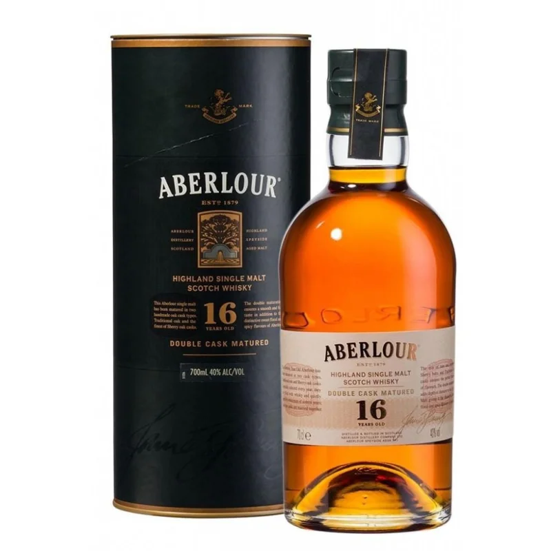 ABERLOUR 16 YEAR OLD DOUBLE CASK SINGLE MALT 43% 700ML