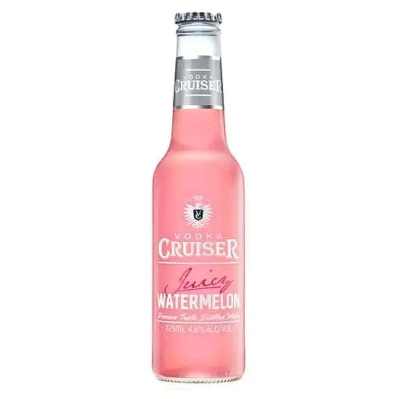 Vodka Cruiser Juicy Watermelon 4.6% 275ml (4 Pack)