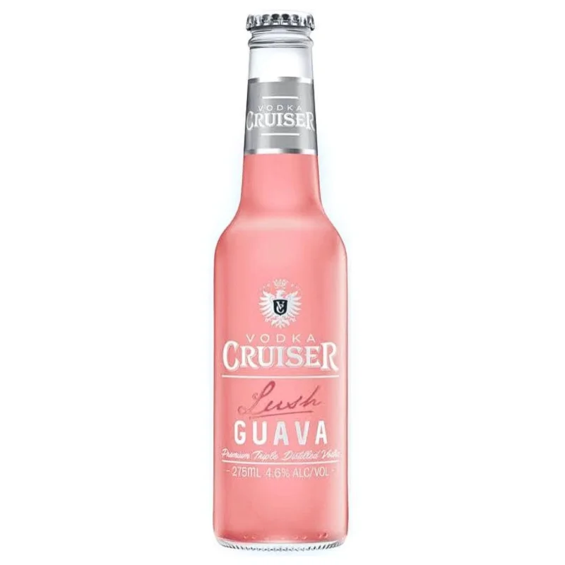 Vodka Cruiser Lush Guava 4.6% 275ml (4 Pack)