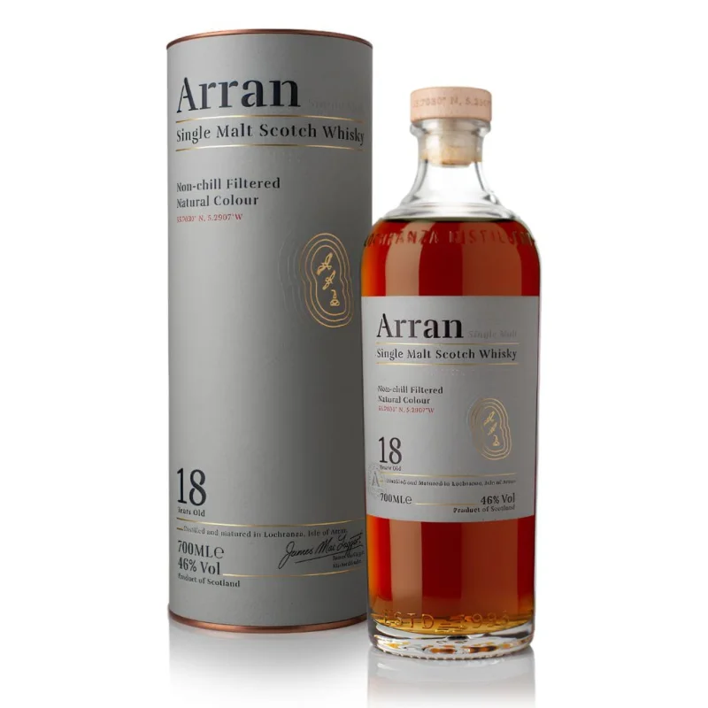The Arran 18 Year Old Single Malt Scotch 46% 700ml
