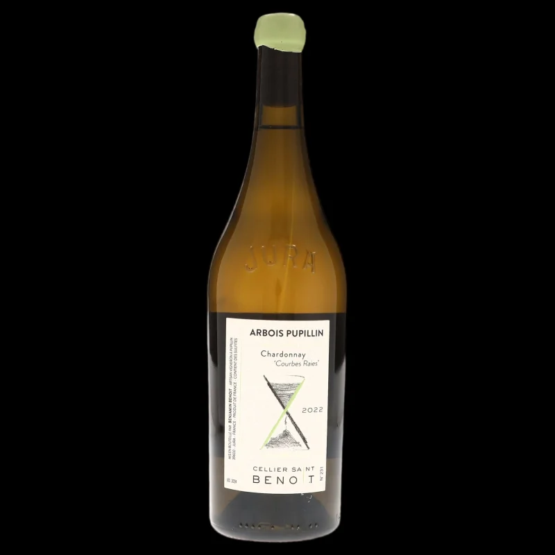 Cellier Saint Benoit Arbois Pupillin Courbes Raies Chardonnay 2023