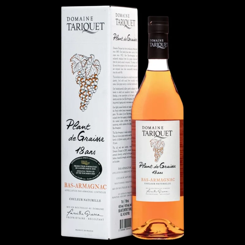 Tariquet Plat De Graisse 18 Years Bas Armagnac 49.3% 700ml