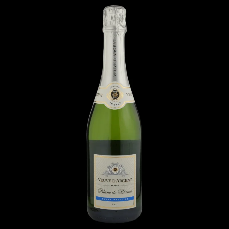 NV Veuve D’Argent Cuvee Prestige Blanc de Blancs Brut 6 Pack