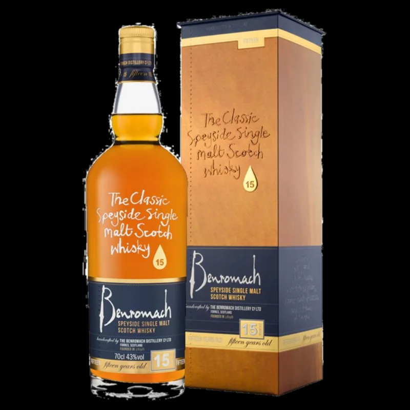 Benromach 15YO Whisky 43% 700ml
