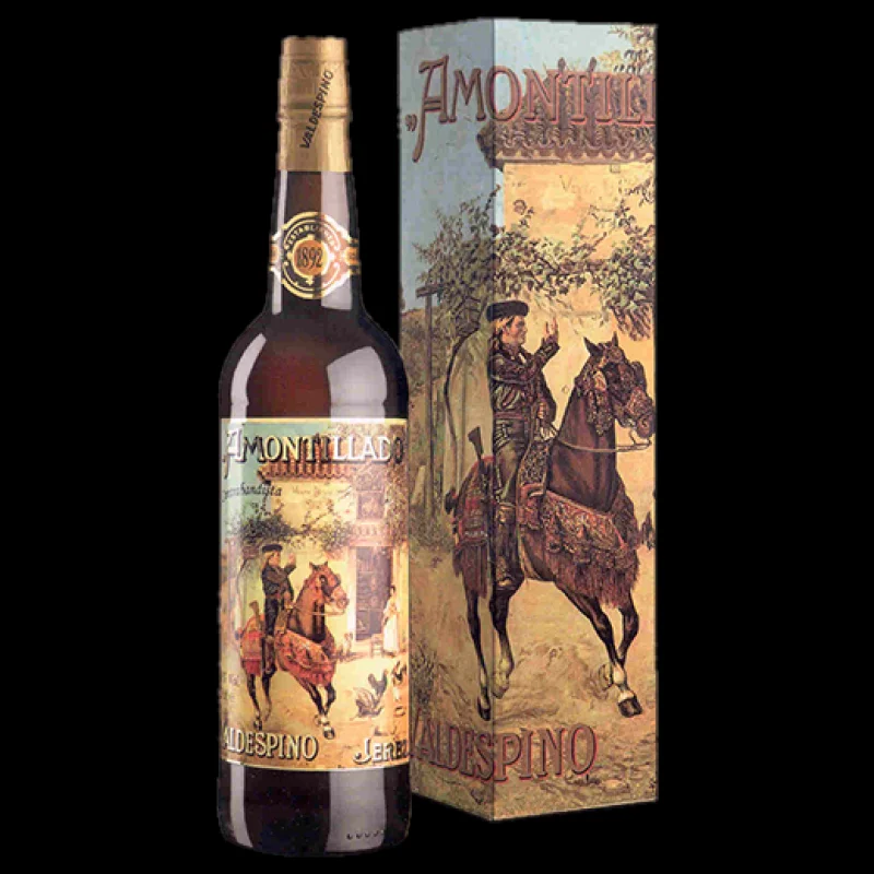 NV Valdespino Contrabandista Amontillado Sherry Gift Box
