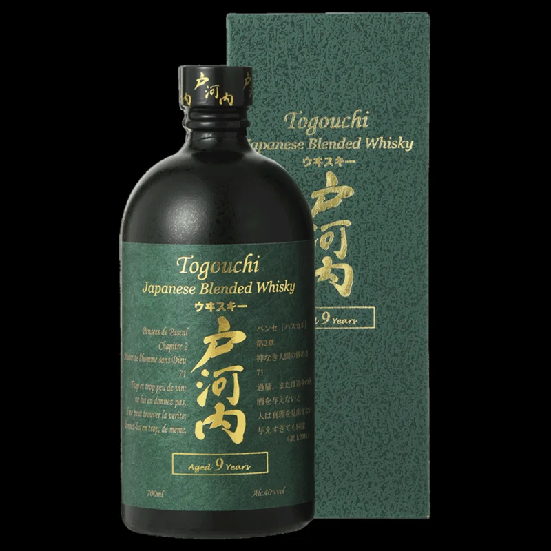 Togouchi 9 years Whisky 40% 700ml