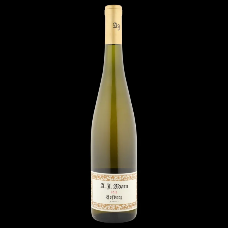 2012 AJ Adam Hofberg Auslese Goldkapsel